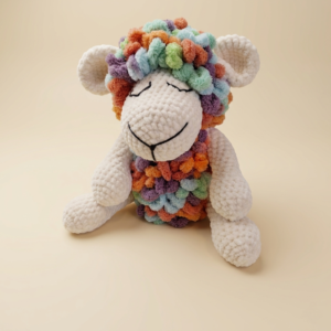 Rankų darbo avytė „Spalvotas Debesėlis“ – Jūsų vaiko džiaugsmo ir ramybės oazė