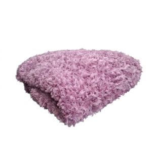 Rankų darbo pūkuotas pledukas „Rožinė Svajonė“ – švelnumo viršūnė Jūsų poilsiui